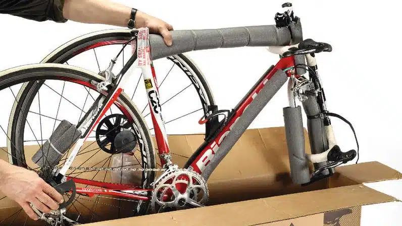 How to pack a bike for moving