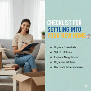 Checklist for Settling into Your New Home