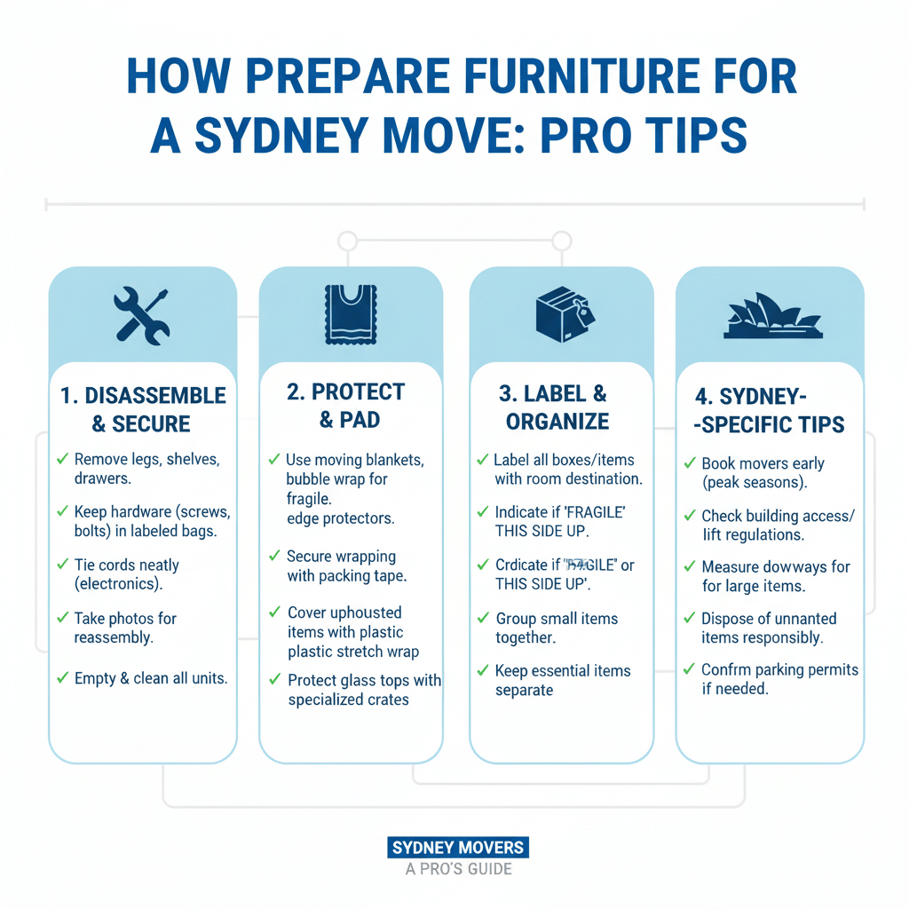 Furniture Removals Guide in Sydney