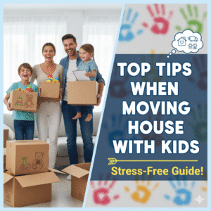 Top Tips When Moving House With kids
