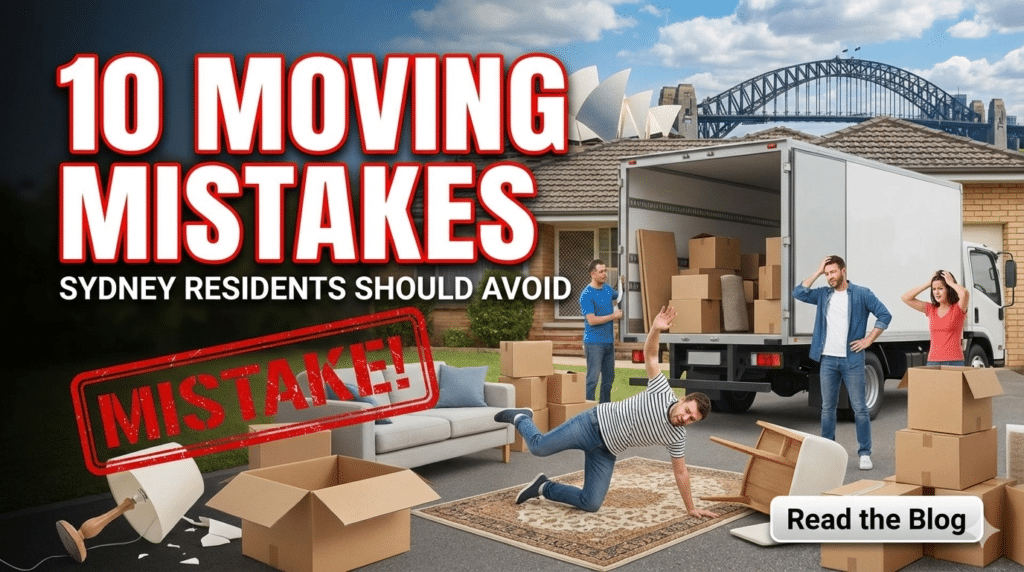 10 Moving Mistakes Sydney Residents Should Avoid