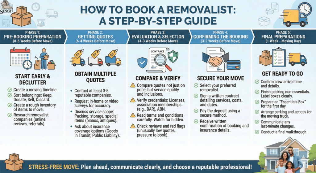 How to Book a Removalist